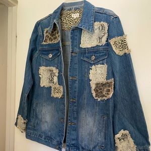POL Denim Jacket NWT, Size Large